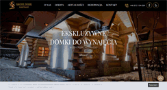 Desktop Screenshot of domekzakopane.info